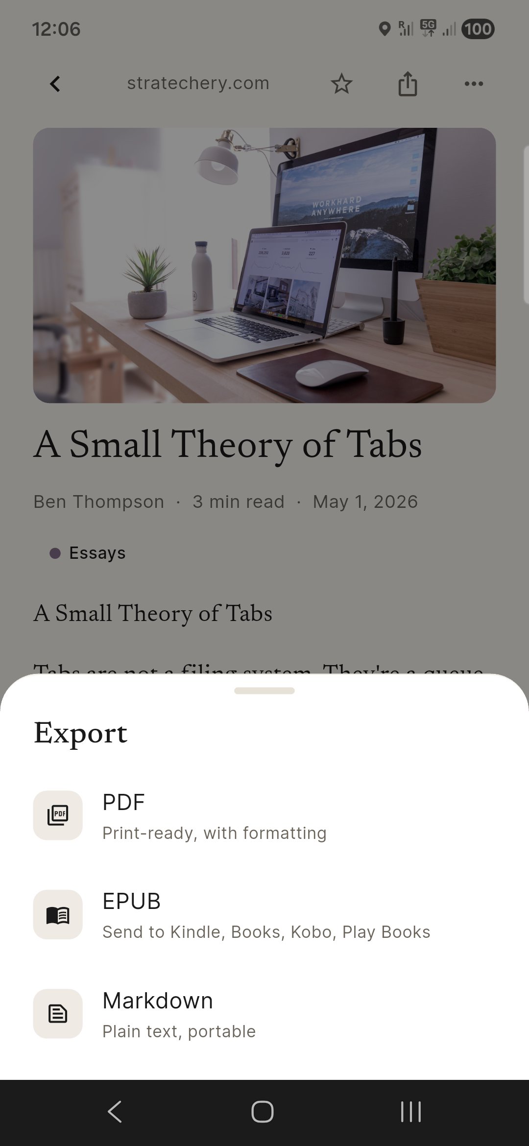 Export