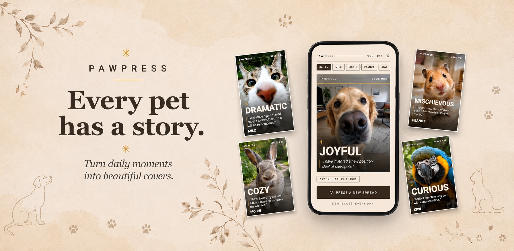 Pawpress - Pet Mood Magazine
